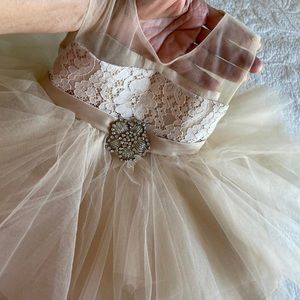 PINK BUTTERFLY BABY DRESS